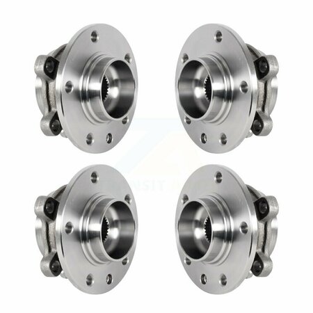 KUGEL Front Rear Wheel Bearing & Hub Assembly Kit For Jeep Renegade Compass Fiat 500X K70-101927